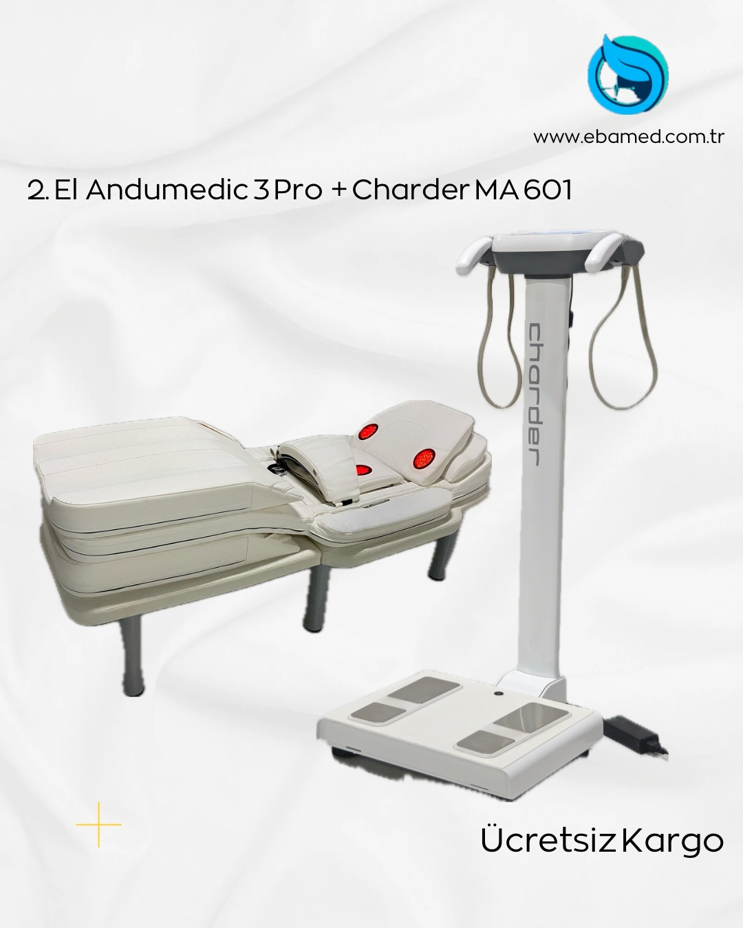 Andumedic 3 Pro + Charder MA 601 İkili Cihaz