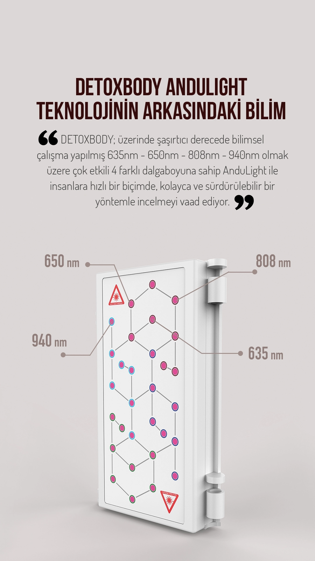 Detoxbody Andulight+ Anduwell 4 Professional