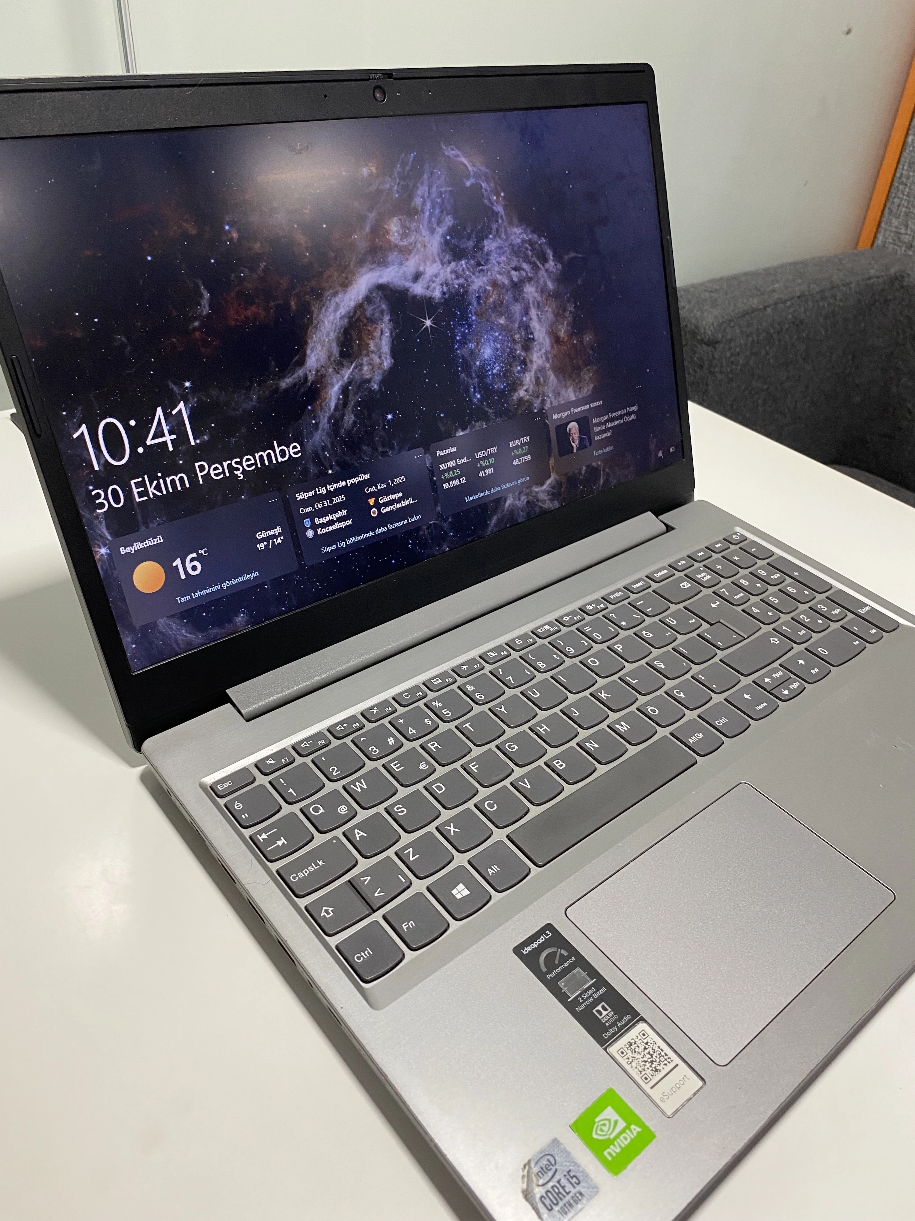LENOVO IDEAPAD NOTEBOOK (GRİ)