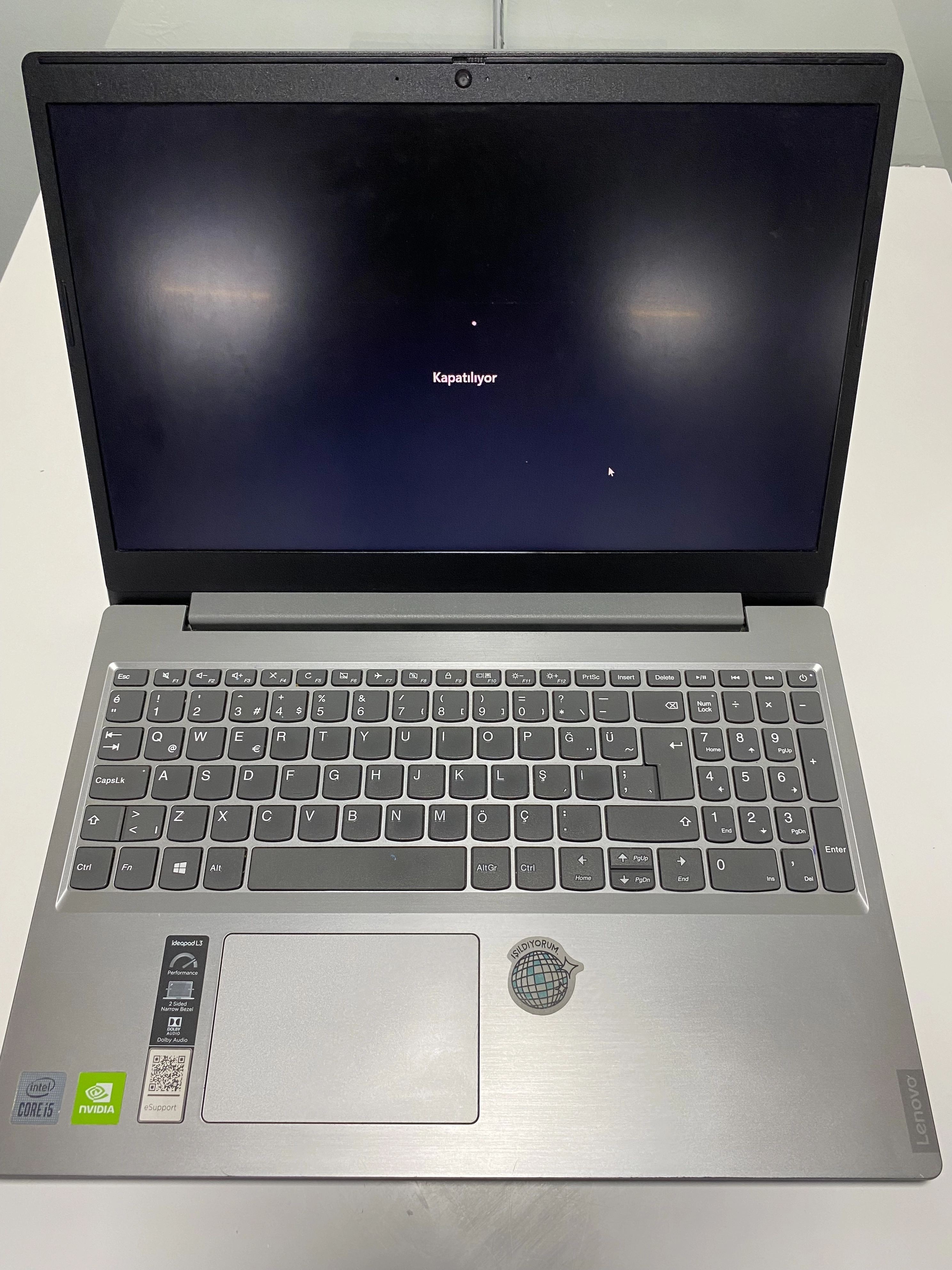 LENOVO IDEAPAD NOTEBOOK (GRİ)